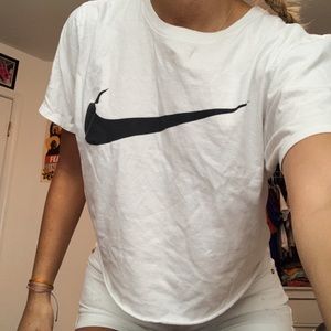 Nike cropped tshirt!